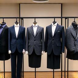 Ready to wear collection display